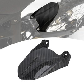 CHANGCHENG Motorcycle Rear Fender Mudguard Fender Protector Carbon Fiber Pattern for Talaria Sting MX3/MX4/MX5 Electric Dirt Bike