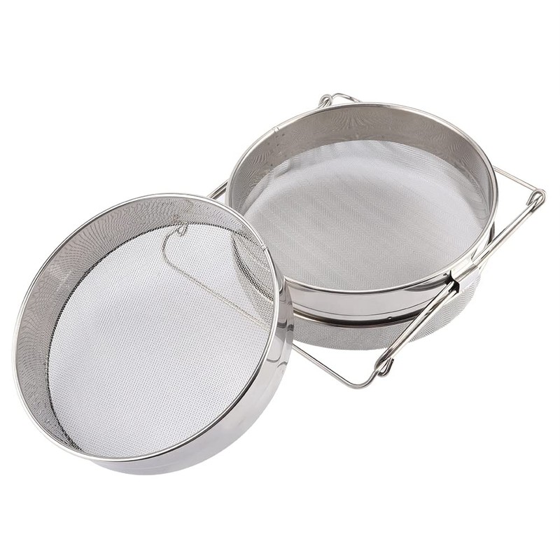 Honey Strainer, Honey Extractor Equipment Stainless Steel Beekeeping Equipment Tool