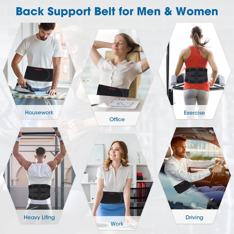 Back Brace for Lower Back Relief - Lower Back Brace