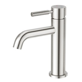 CREA Washbasin Mixer Tap Bathroom Sink Mixer Tap Bathroom Sink Mixer Tap Bathroom Sink Mixer Tap Brushed Stainless Steel