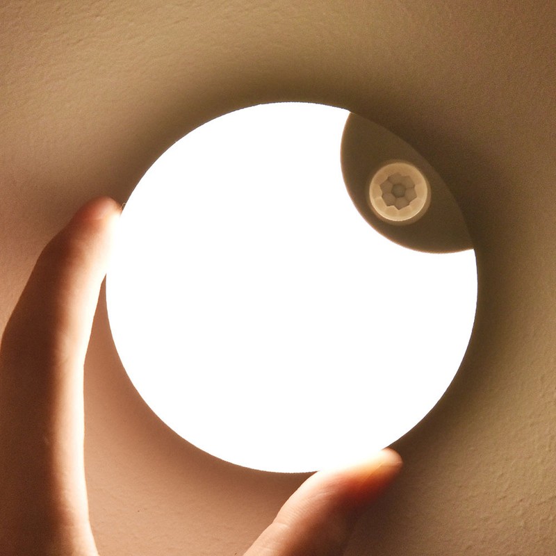 Motion Sensor Night Light Eye Caring USB Charging Wireless LED