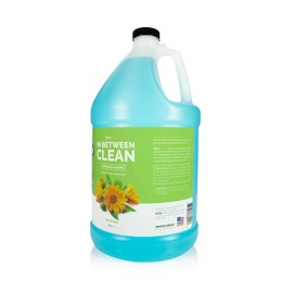 Bark2Basics In Between Clean Waterless Dog Shampoo, 1 Gallon | All Natural Ingredients, Unique Formula Cleans and Freshens, Great for Spot Removal and Touch Ups, Fresh and Clean Scent