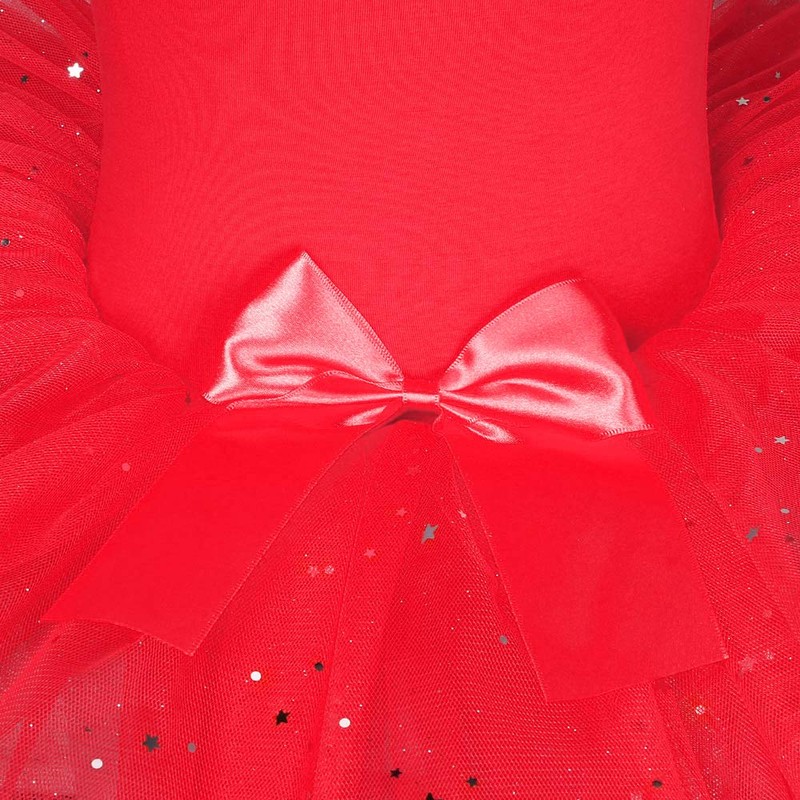 ZNYUNE Bambine Ragazze Vestito Tutu da Balletto per Ballo Strass
