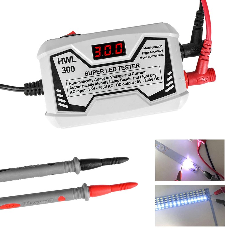 Super LED Tester, Auto Sensing 85-265 V Hot Cold Isolation