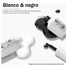 Kit Esmaltes Semipermanentes Blanco Y Negro 15ml Cherimoya