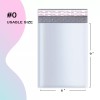 Coolpkg 250 #0 6x10 Poly Bubble Mailers Padded Envelopes Shipping
