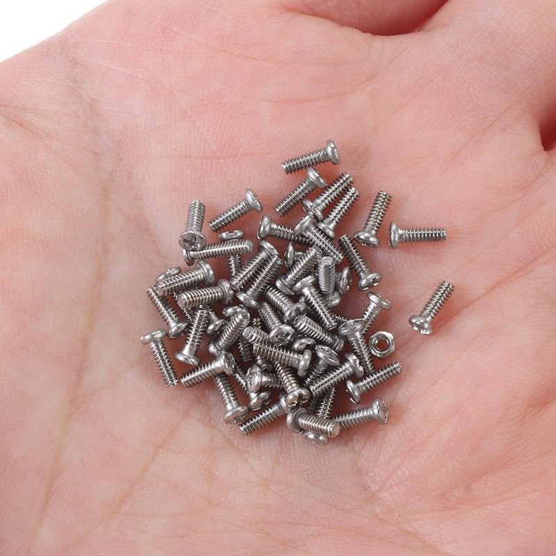 600pcs 12 Different Small Screw Nuts Assortment Kit M1 M1.2