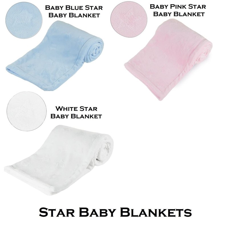 Giraffe (1326) - Embroidered Medium Weight Star Fleece Baby Blanket