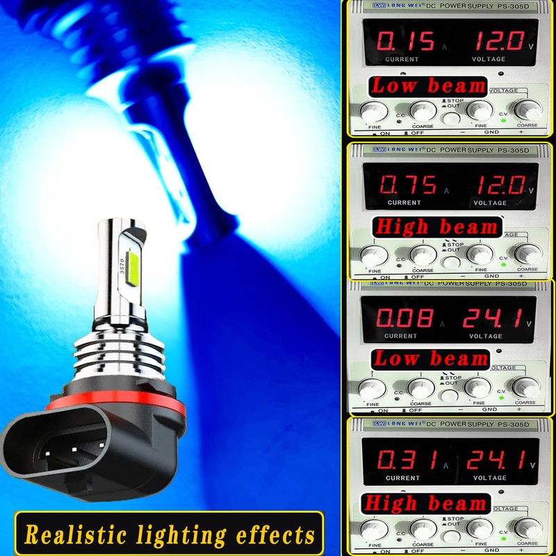 HAISECA HR3 LED Light Bulb Ice Blue,2x5730 Chips 34901-A21 92069-0019