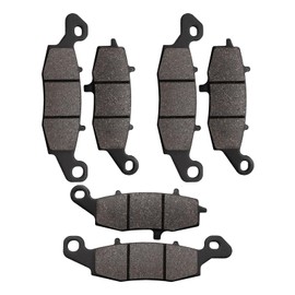 ZICOO Front Rear Brake Pads for Kawasaki Vulcan 1500 VN1500 Vulcan 1600 VN1600 Classic/Nomad Vulcan 1700 VN1700 Vulcan 900 VN900 ZR7S ZR750 Versys 650 KLE650