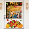 Fall Bulletin Board Decorations Set Autumn Scarecrow Maple Leaves Pumpkin