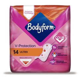 Bodyform Ultra Normal Sanitary Towels - 14 Sanitary Towels