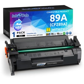 INK E-SALE 89A Black Toner Cartridge Compatible Replacement for HP 89A CF289A with Chip for HP Enterprise MFP M528 M507 M507dn M507X M507dng M528f M528C M528Z Series, 1-Pack Black Indicates Ink Level
