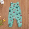 Arvbitana Newborn Toddler Baby Girl Boy Sleeveless Cartoon Romper Bodysuit