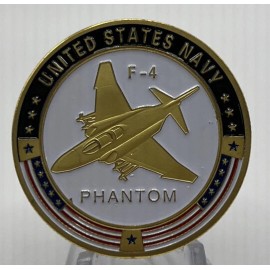 * UNITED STATES MARINES F-4 Phantom Challenge New Coin In An Airtight Capsule