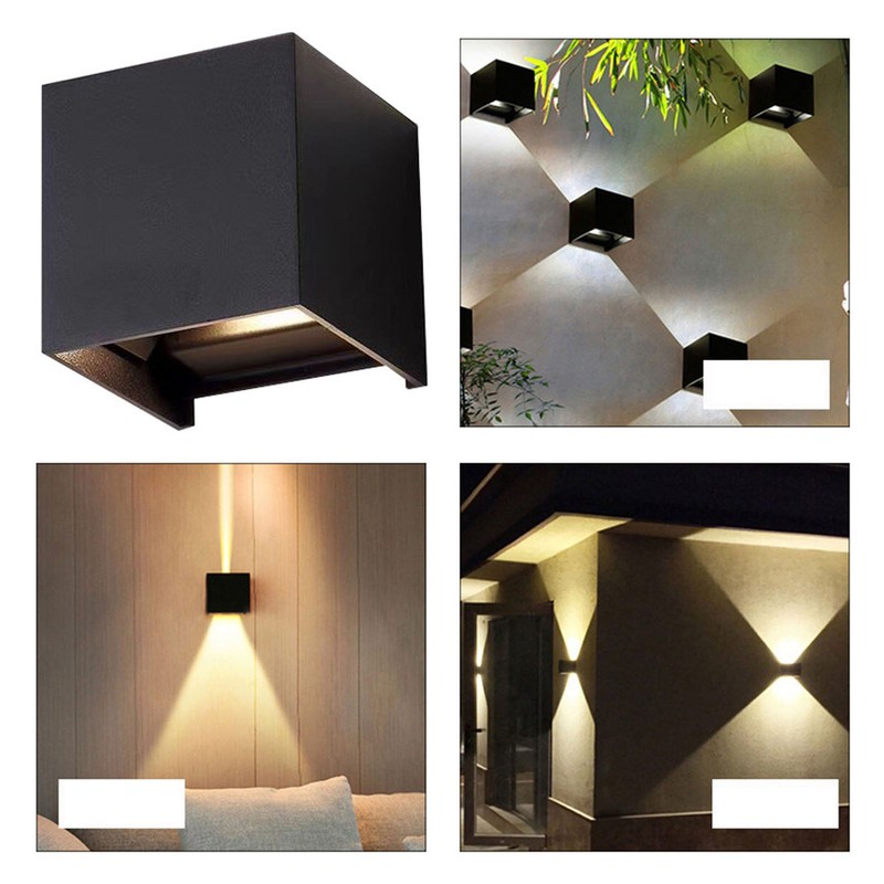 6W Outdoor LED Wall Lamp Modern Simple Innovative Waterproof Wall