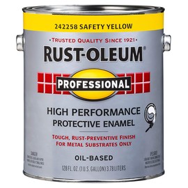 Rust-OLEUM 242258 Professional Gallon Safety Yellow Finish