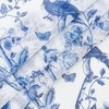 Laura Ashley Summer Palace Window Curtains with Rod Pocket, 96-inch