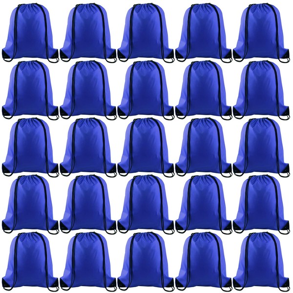 TUPARKA 25Pcs Drawstring Backpack Bags String Backpack Sport Bag Sack