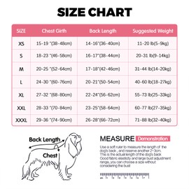 Dotoner Dog Body After Surgery, Castration Wound Protection Suits for Dogs, Dog Body After Castration Male , Breathable Body for Dogs After Surgery Cat Bodysuit, Lick Protection Dog, Anti-Wound