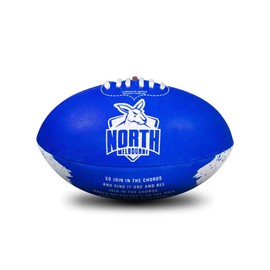 Sherrin AFL North Melbourne Song Football, Size 2
