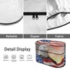 FUIALDOLG Eagle American Flag RV Propane Tank Cover for Travel