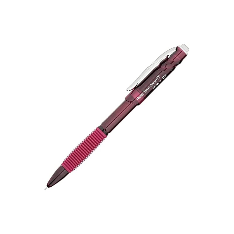 Pentel QE205B TWIST-ERASE GT PENCILS, 0.5 MM, HB (#2.5), BLACK