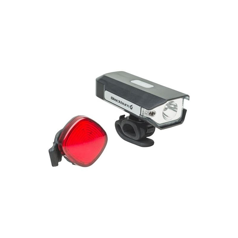 Blackburn 300 Front + 30 Rear USB Light Set: Black