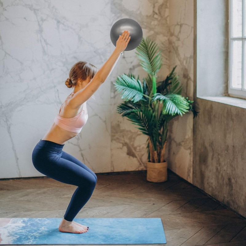Vivezen - 2 Fitnessbälle für Pilates, Gymnastik, Durchmesser 25 cm,