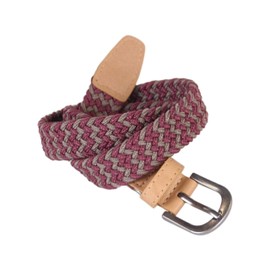 Peppercorn Kids Boys Braided Stretchy Cord Belt - Brown - Age (4-7 yrs)