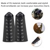 Punk Bracer Wristbands Armband Arm Guards Guards Archery Handguards Archery