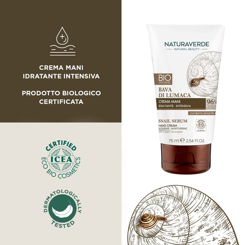 NATURAVERDE Hand and Nail Cream 75ml