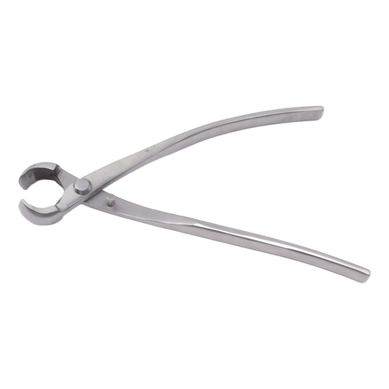 Concave Cutter Chromium Alloy Silver Bonsai Concave Branch Cutter Durable