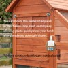 SPANSEE Chicken Coop Hand Sanitizer Holder, Holder Compatible with 8