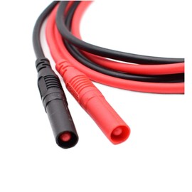 Multimeter Extended Test Leads,4mm Banana Plug Connectors Meter Leads Wires for Multi Meter Testing Cables（3.3ft）…