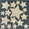 Calcomanías reflectantes de estrellas blancas LiteMark, 3M Scotchlite, varios tamaños