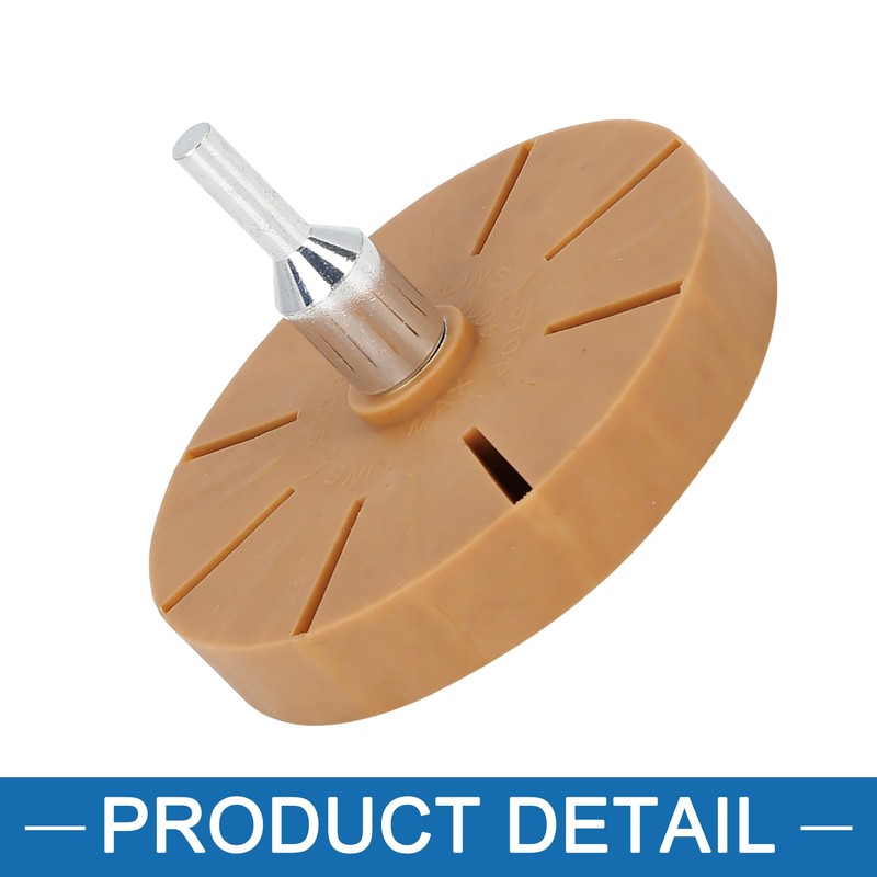 A ABSOPRO 3.5" Car Rubber Eraser Wheel Decal Removal with