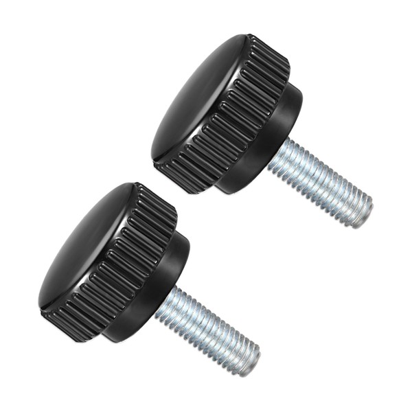 CoCud Knurled Thumb Screws, M10 Thread 29mm Thread Length 40mm