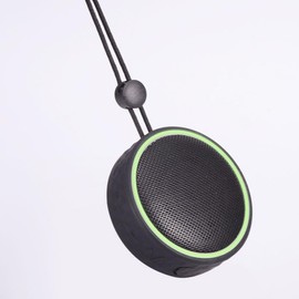 Bluetooth Shower Speaker, Portable Wireless Speaker Suction Cup, Bluetooth Speaker with RGB Lights, 360° HD Sound Sound Support TF Card Shower Radio for Outdoor/Travel/Gifts/Gym (Black)