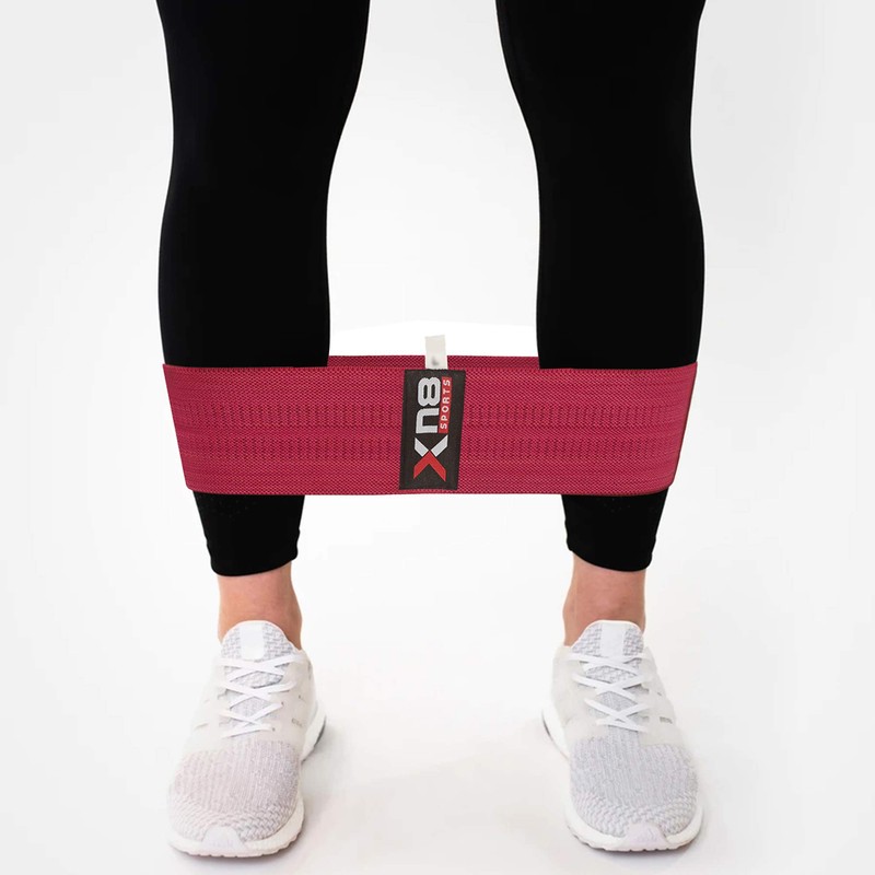 XN8 Fabric Resistance Bands Exercise Loops Booty Non-Slip Workout Band