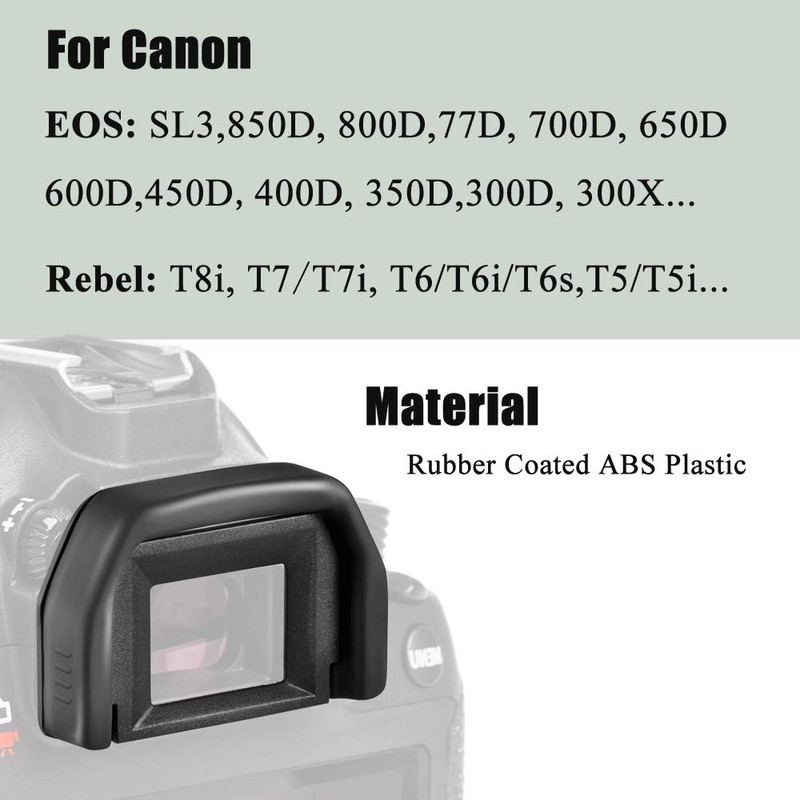 T8i Viewfinder Eyepiece Eyecup for Canon EOS Rebel T8i T7i