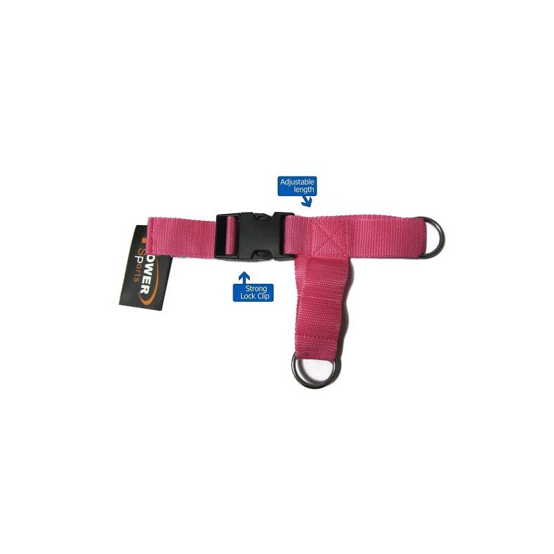 PINK 3-D Ankle/Foot Shoe Strap 3 -Ring Cable Gym Machine
