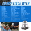 SeDeplacer 26003 2.0 Spray Gun Adapter 16 mm Female Interface,