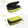 Bukere Double Eyeglasses Case with Adjustable Slots, EVA Hard-shell Travel
