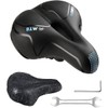 YOUNGDO Bicycle Saddle, Saddle Cushion, Super Thick, Memory Foam Cushion,