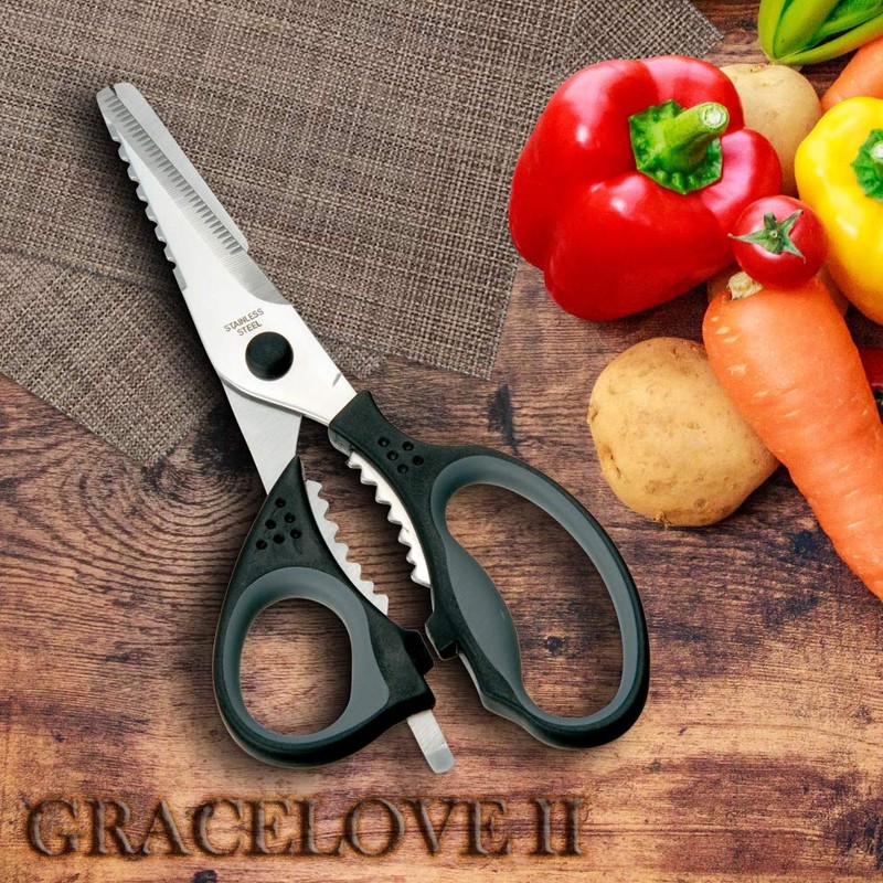 Kitchen Scissor Gray Slub II FC – 419