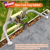 Aluminum Ladder Stabilizer, Heavy Duty Extended Ladder Accessories for Roof