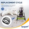 KEEPOW Replacement Belt Set Compatible with Bissell ProHeat 2X Revolution