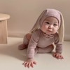 PUPYGIYUC Baby Bunny Outfit Baby Boys Girls Easter Outfits Bodysuit