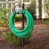 Liberty Garden 114 Garden Hose Hanger Spigot Post, Black